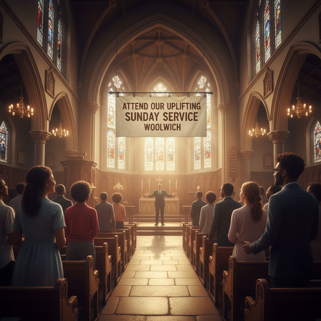 Attend Our Uplifting Sunday Service Woolwich